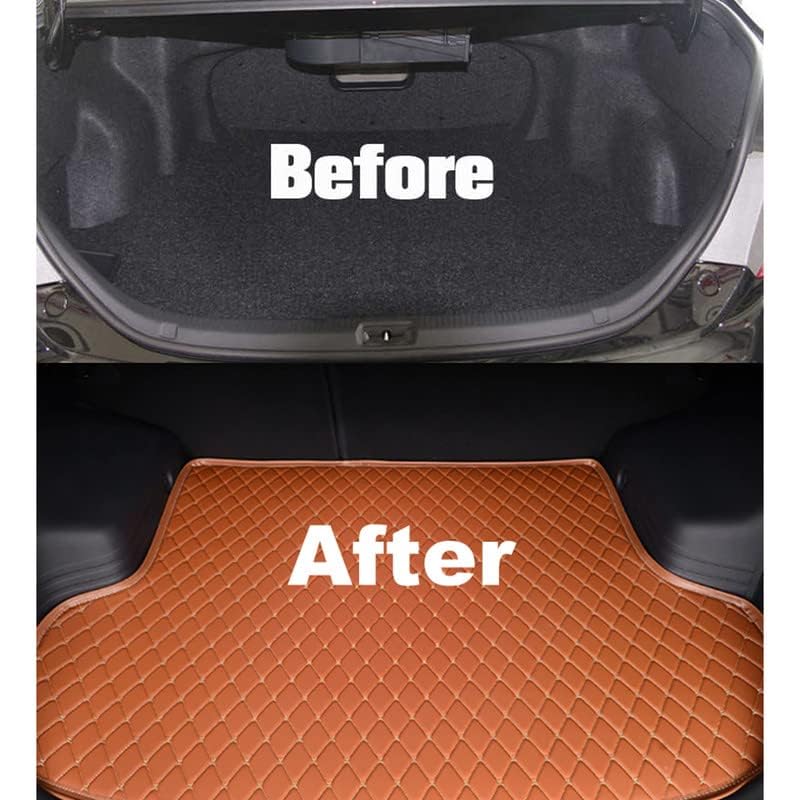 Image of Boot Mat for Mahindra XEV 9S | Tan with Beige Thread
