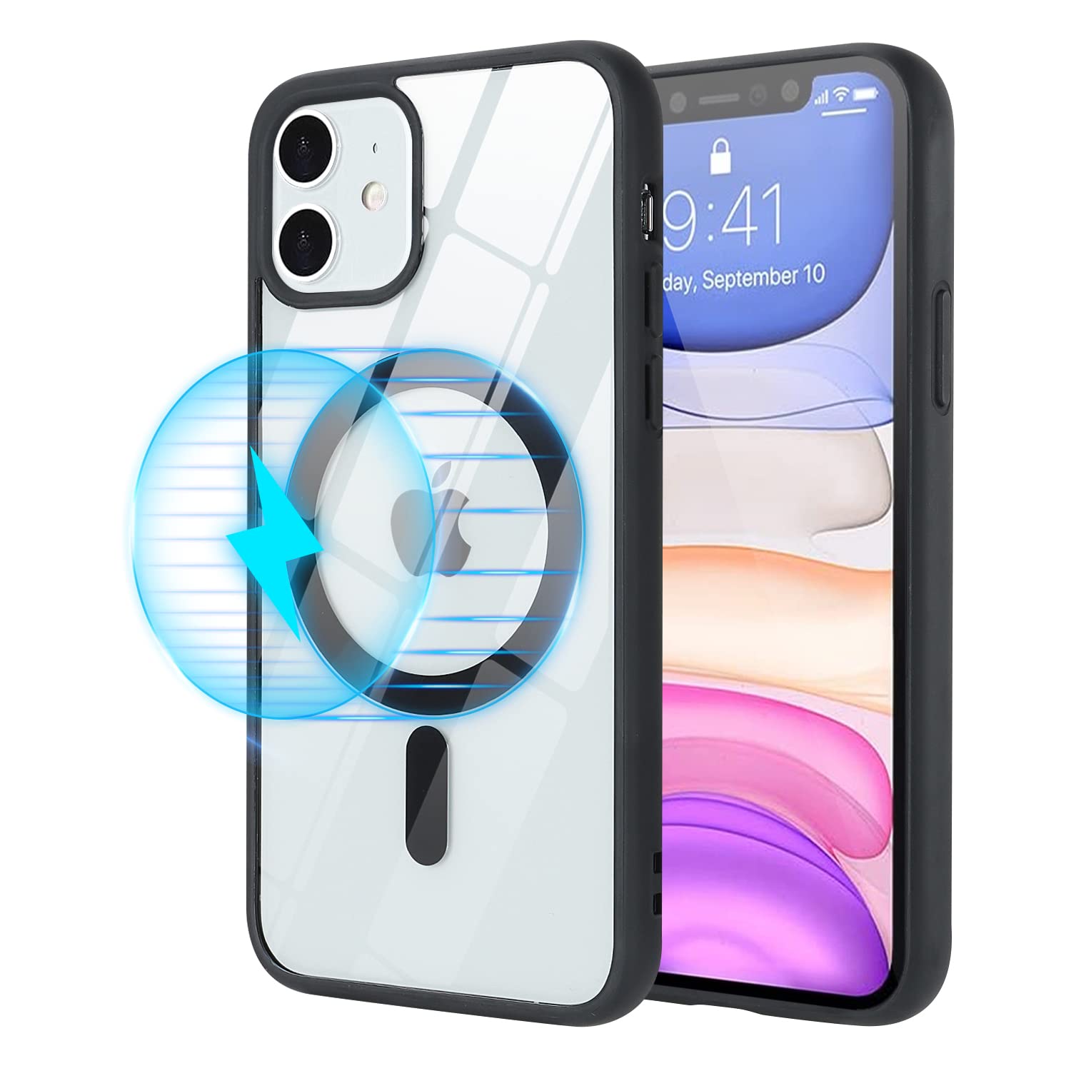 Amazon.co.jp: Lipvina iPhone11ケース Magsafe対応 米軍MIL規格クリア