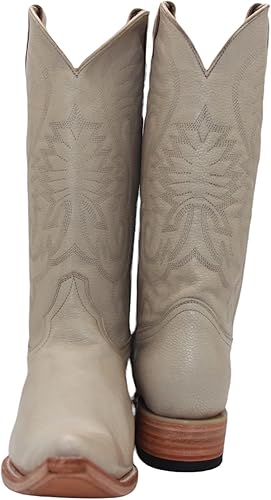 Miniatura 2 de The Western Shops Botas bordadas de cuero genuino para hombre