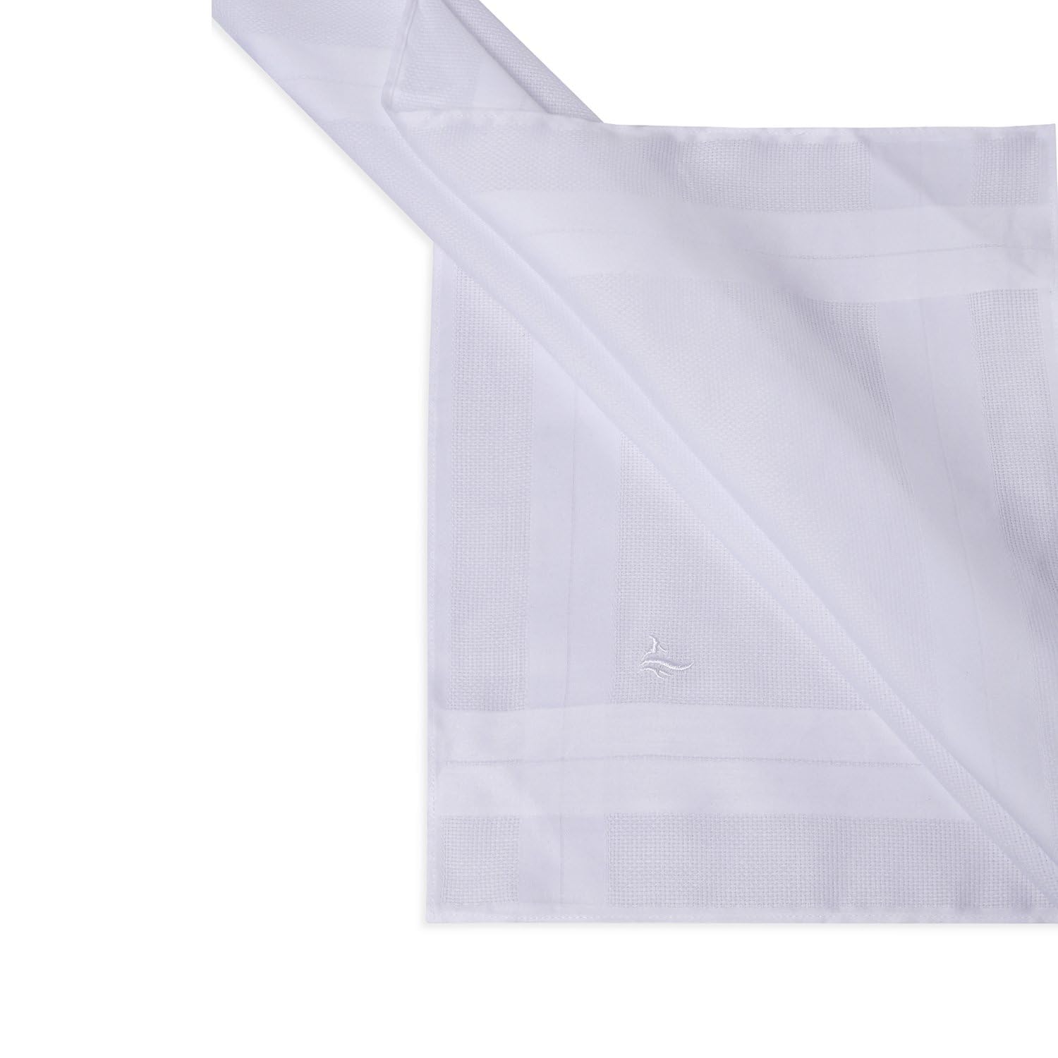 blackberrys Men's Cotton White Solid Handkerchiefs (Pack Of 3) White_Free Size-picture-12