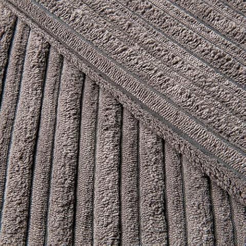 Charcoal Jumbo Cord Upholstery and Crafts Material by the Metre, 59" Width Cover