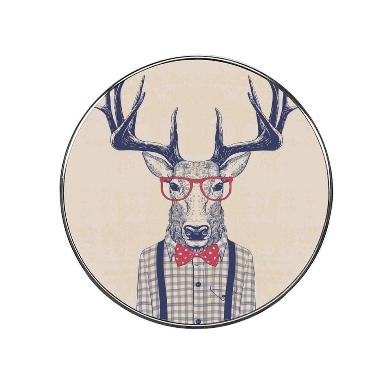 Cartoon Elk Refrigerator Magnet Decorative Locker Magnet For Kitchen And Office Home Décor