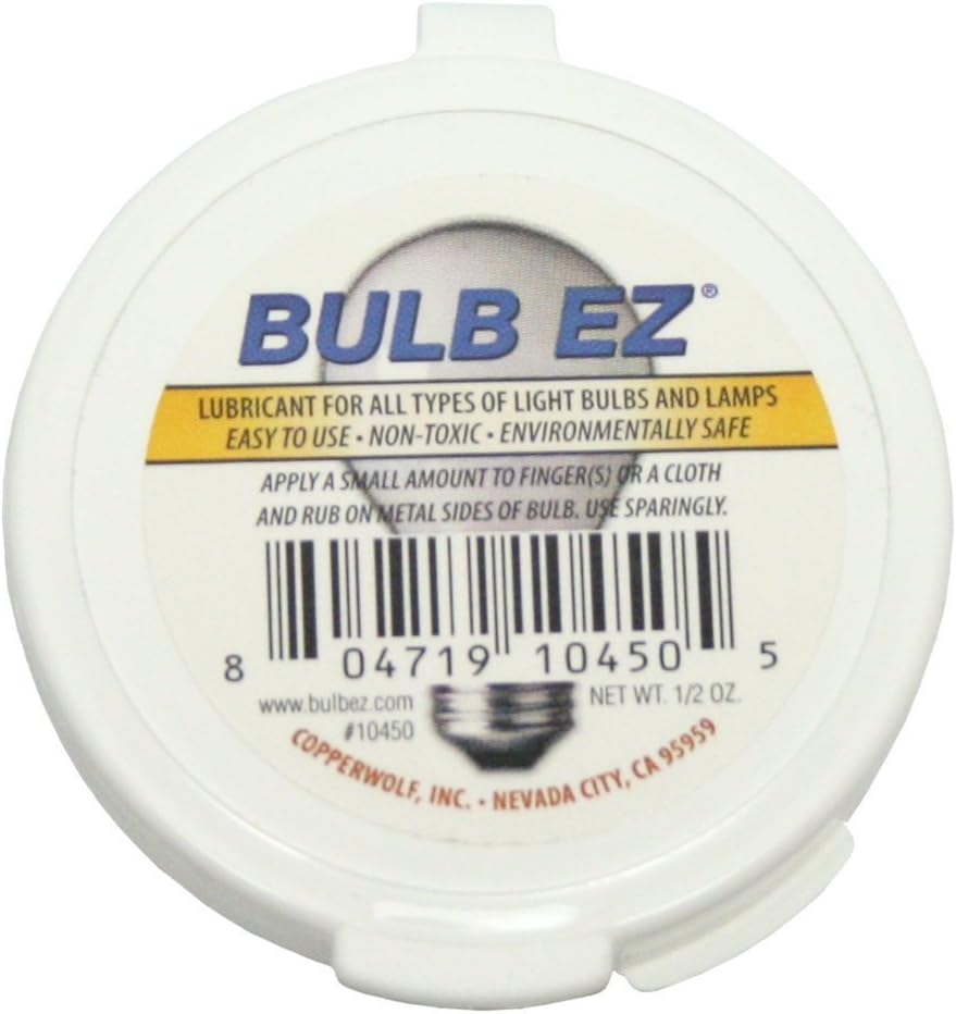 Bulb EZ Lubricant 1/2 Ounce Container Light Bulb Lube