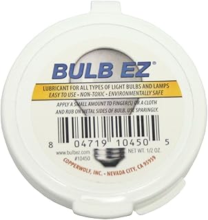 Bulb EZ Lubricant 1/2 Ounce Container Light Bulb Lube
