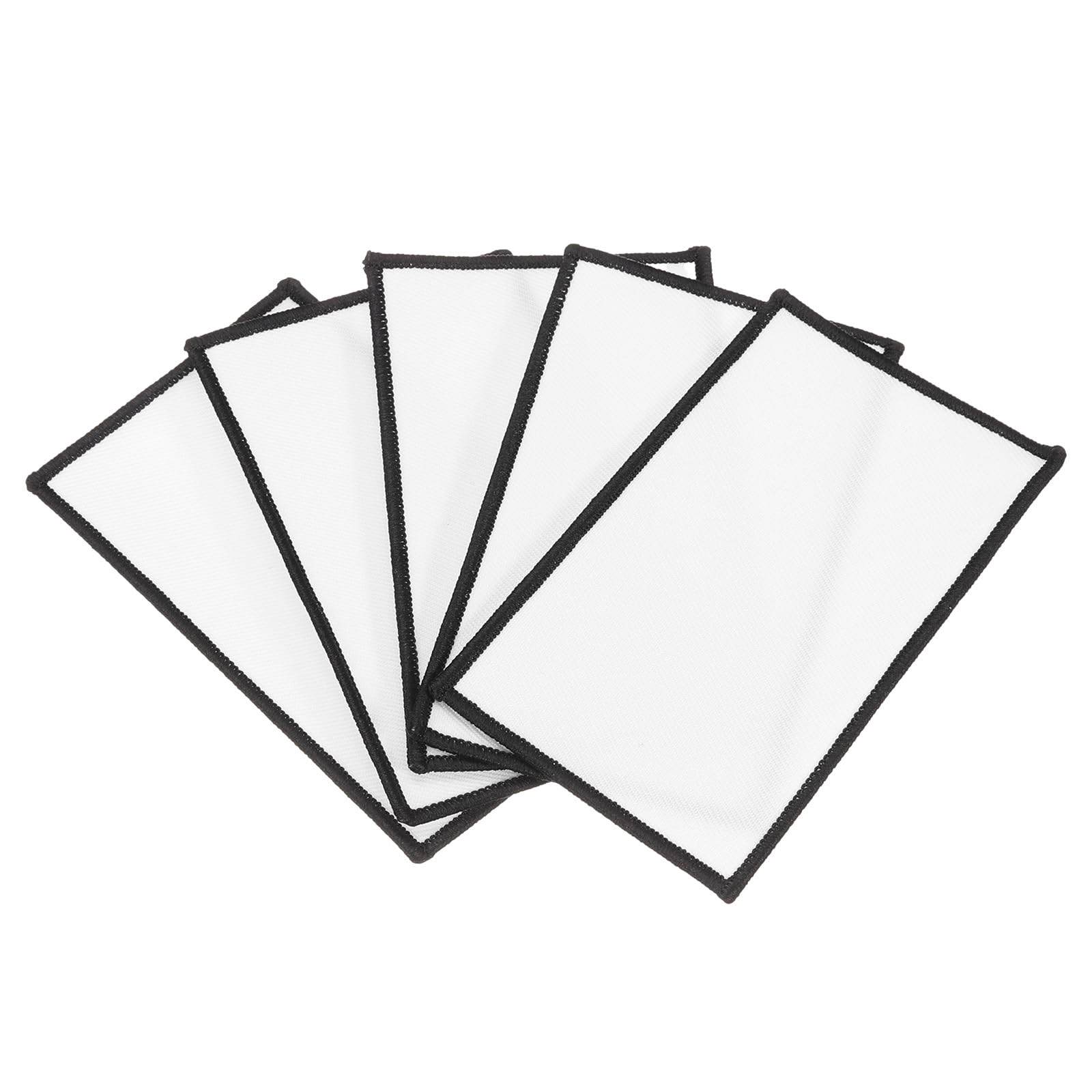 Plaques sublimation vierges tissu pour réparer et masquer les défauts des vêtements