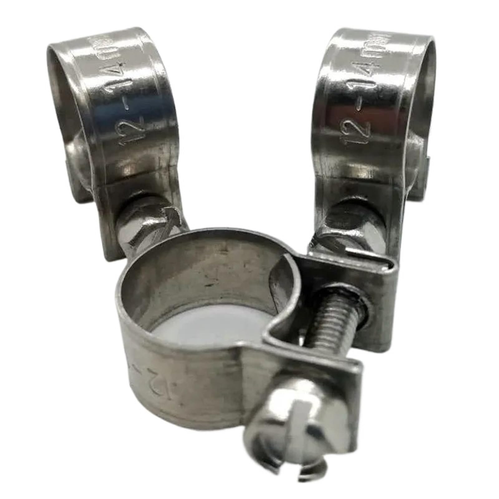 10 sztuk ocynkowanych zacisków paliwowych do rur 6-20 mm-trwałe metalowe łączniki do ropy, wody, powietrza i gazu(11-13mm)