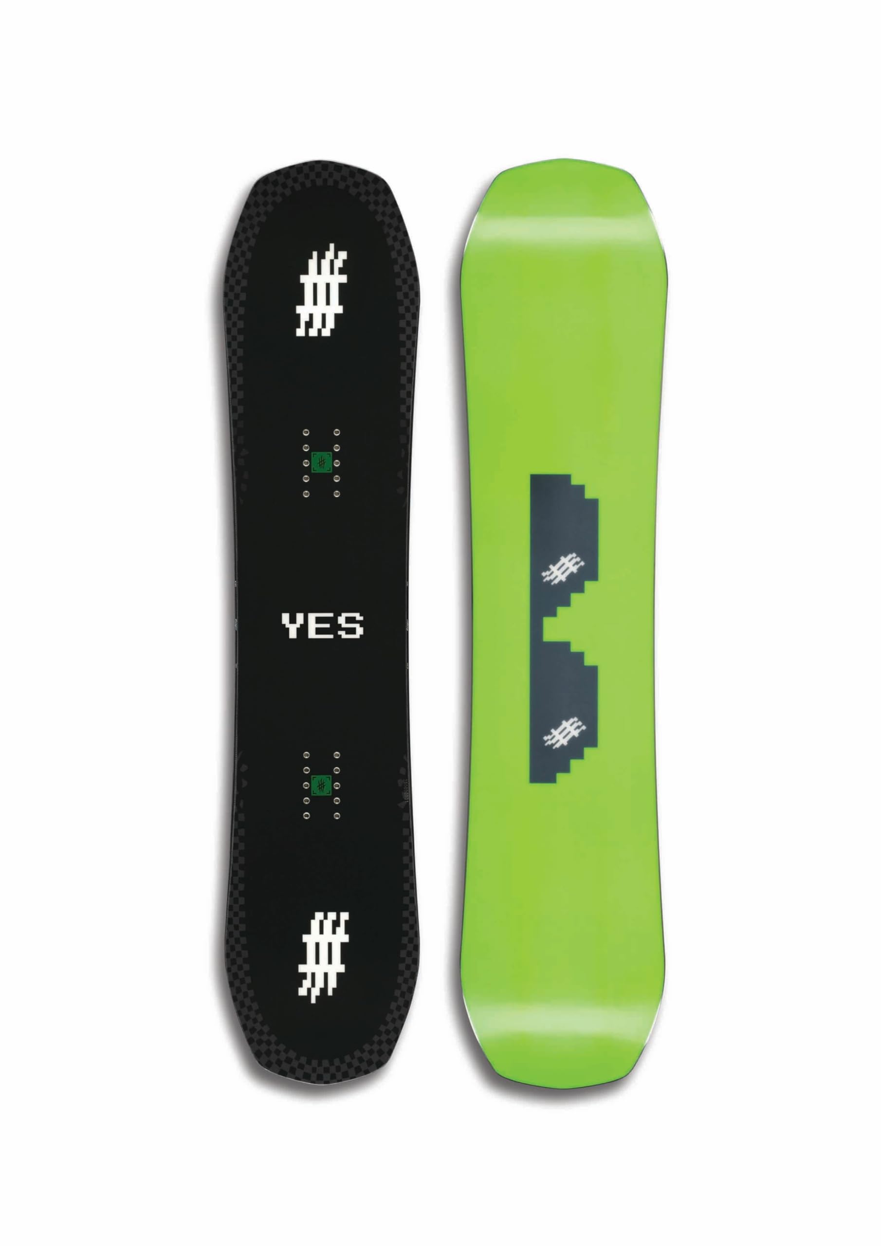YES. - Jumper, Snowboards Twin Tip, Ideal for Getting Good at rifding at a Young Age,, Size 85, Color Black