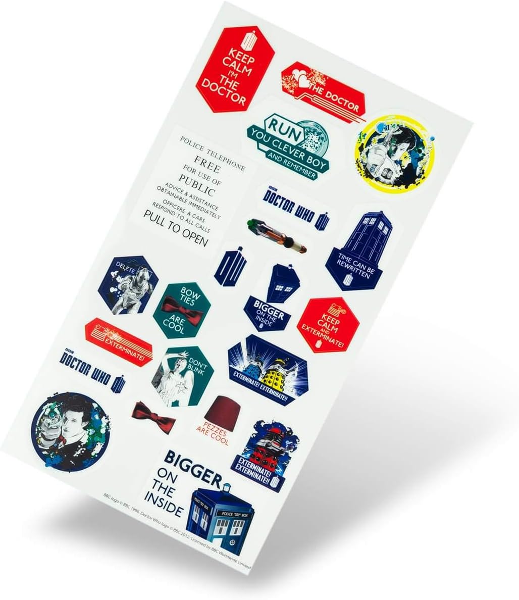 BBC Doctor Who Assorted Sticker Set - Image 4