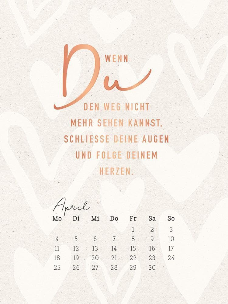 Tischkalender 2022 "Wunder": Kalender mit Holzaufsteller