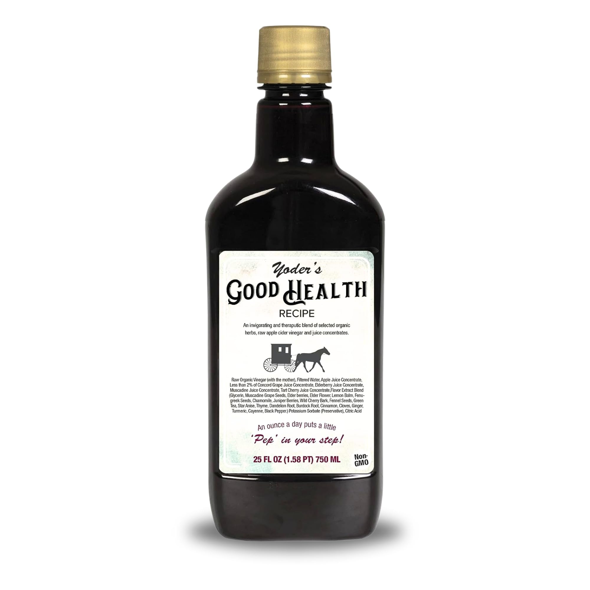 Yoder’s Good Health Recipe Apple Cider Vinegar Liquid Complex