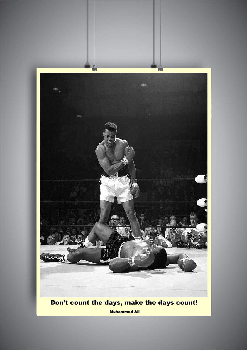 Affiche Muhammad Ali – Jeune Et Beau – Commercial – Décoration Sport
