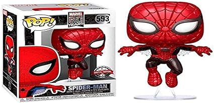Marvel 80th Pop! Vinyl Figure Spider-Man Metallic [593]
