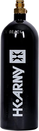 HK Army 20oz Aluminum CO2 Tank - High Pressure Compressed Air System for Paintball & Airsoft Gear