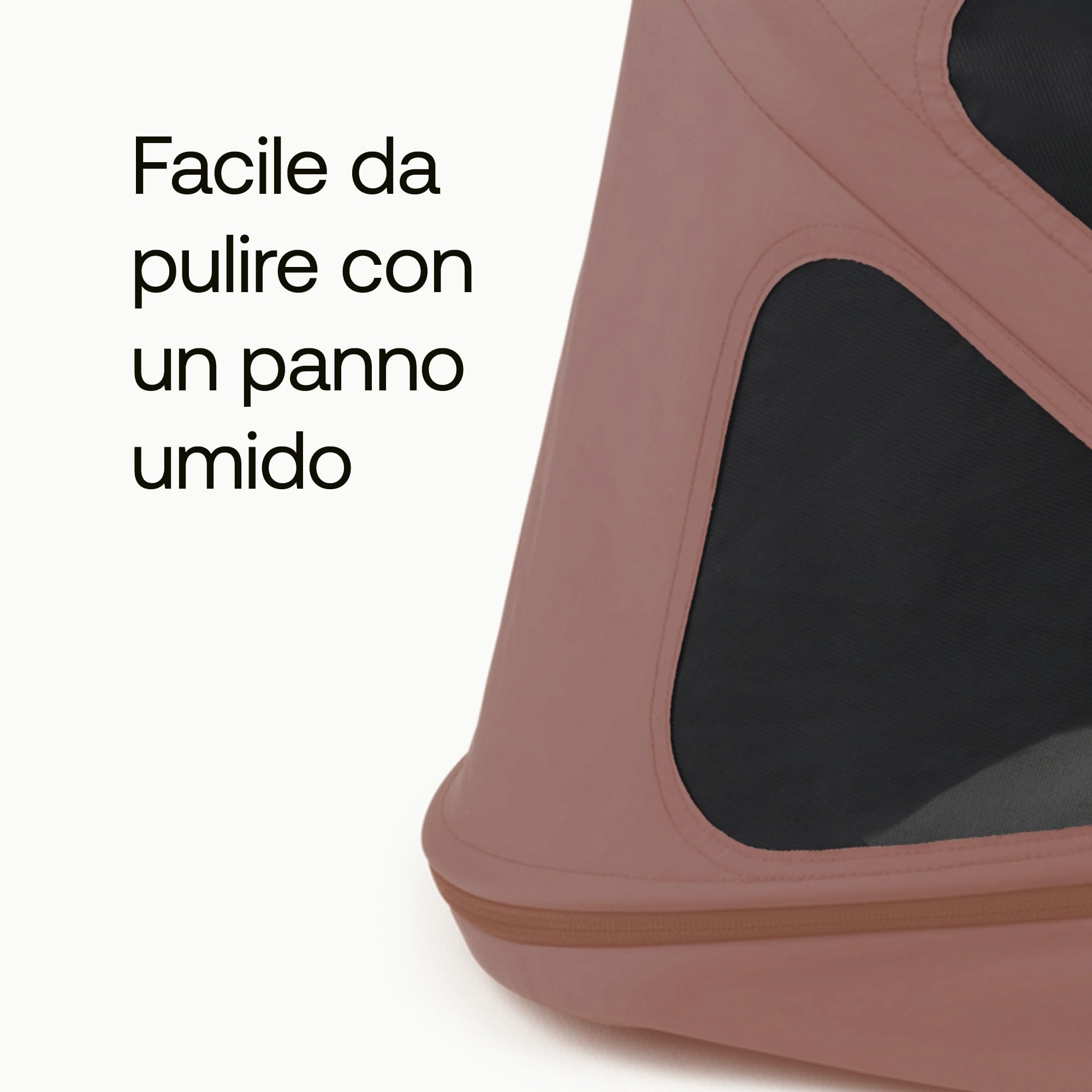 Bugaboo Donkey Cappottina Breezy, Estensibile per una maggiore copertura e una Protezione Solare ottimale, Resistente all'Acqua, Compatibile Con Tutti i Passeggini Donkey, Dusty Pink