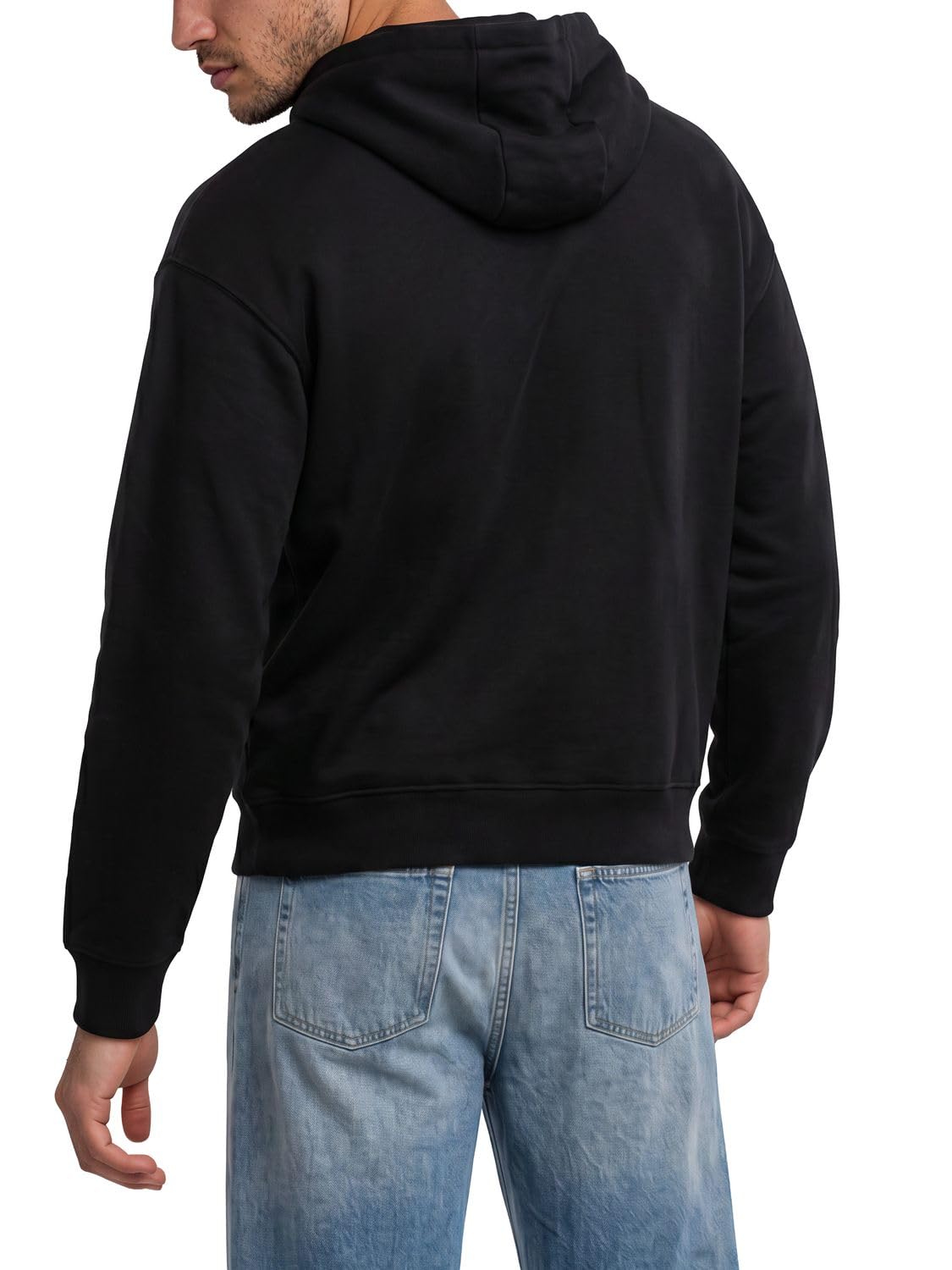 DENIMFY Hoodie Herren Oversize mit Druck DFMaxim Kapuzenpullover Pullover