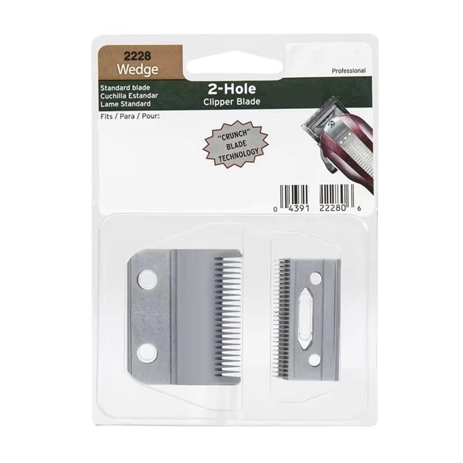 Lames De Rechange 2228#, Compatibles Avec Les Tondeuses À Cheveux WAHL, Série 5 Star Legend