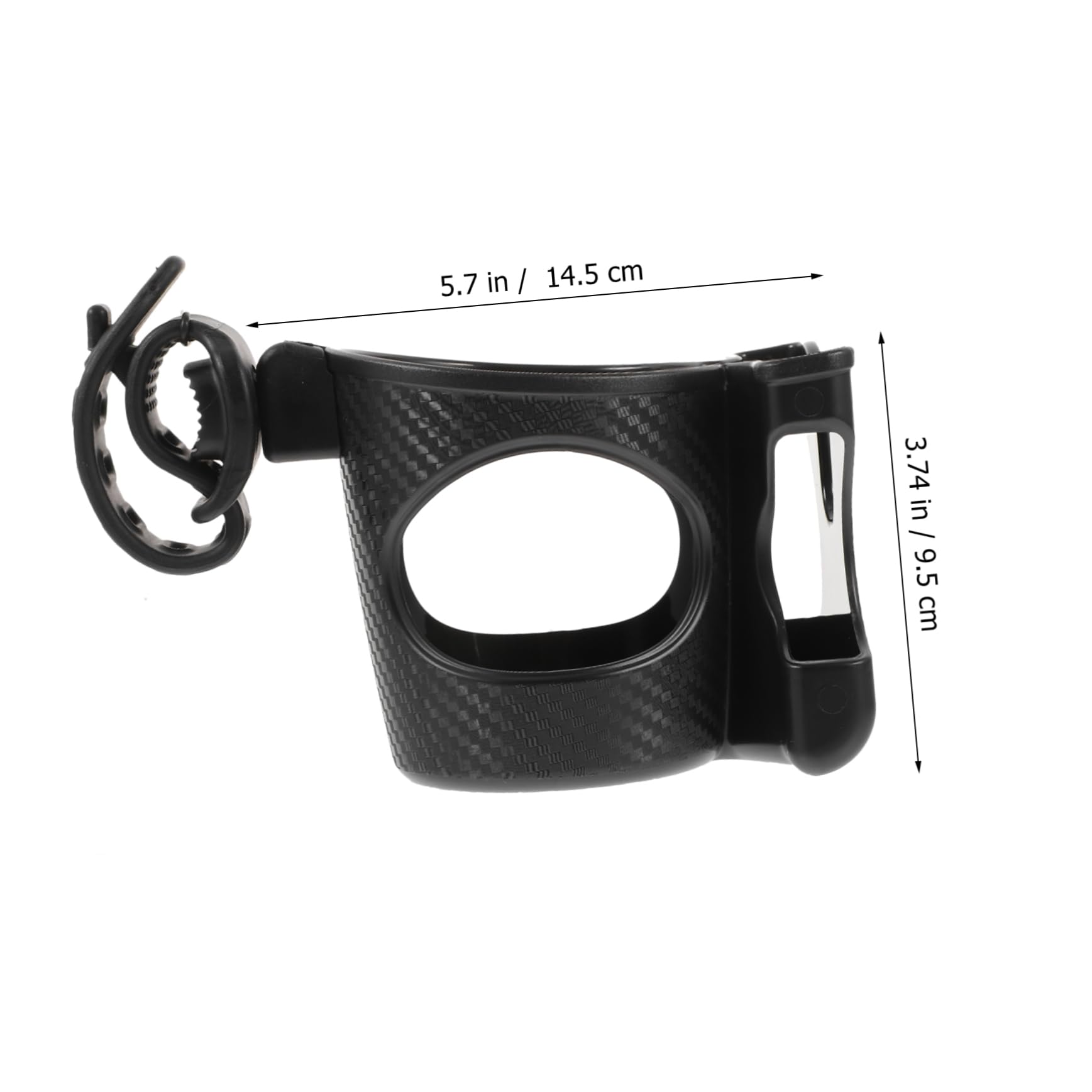 Yardwe Cup Holder Extender for Stroller Car Cup Holder Round Safe Easy to Install