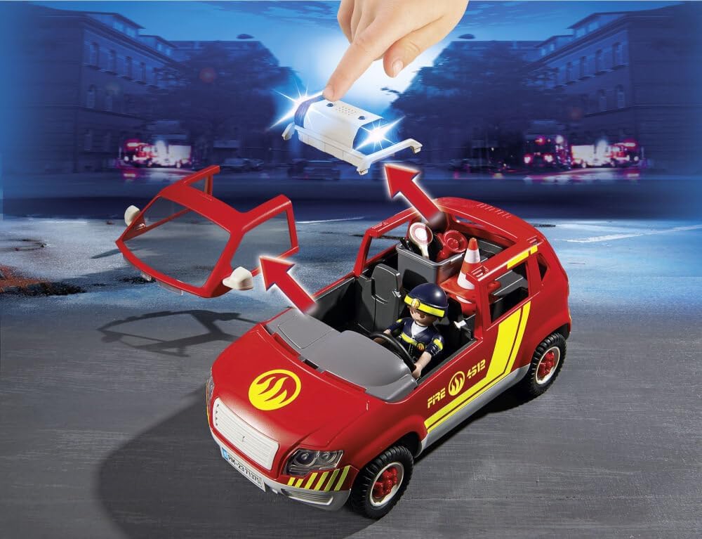 PLAYMOBIL Brandmeister Vehicle