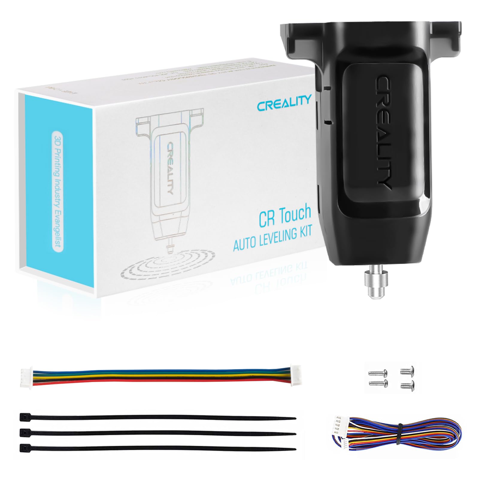 Creality Sensore di livellamento automatico CR Touch (Staffe non incluse) per Ender 3 NEO / 3 V2 Neo / 3 Max Neo / 3 S1 Plus/Ender 3S1 / 3 S1 Pro / 5 S1 / Ender 3 V3 SE / 3 V3 KE/CR-10 Smart Pro