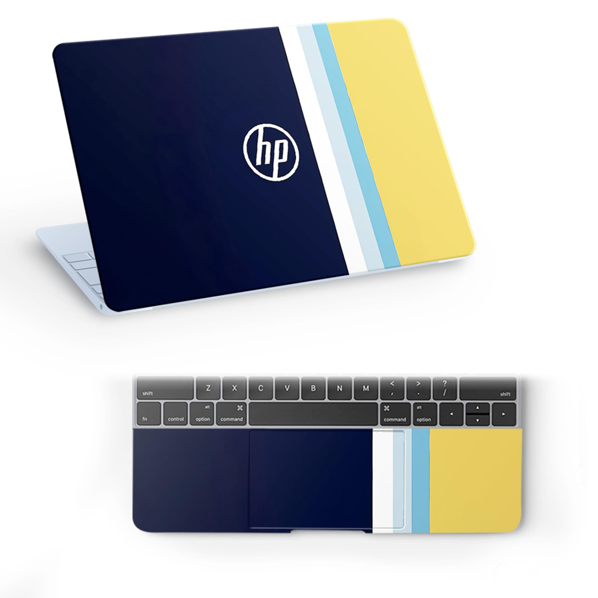 H262 Top+Wrist Pad Vinyl Laptop Skin/Sticker/Cover for 17 to 17.3 Inches Laptops Laminated-Removable-HD Quality Compatible for Hp(16.5x11 Inches)