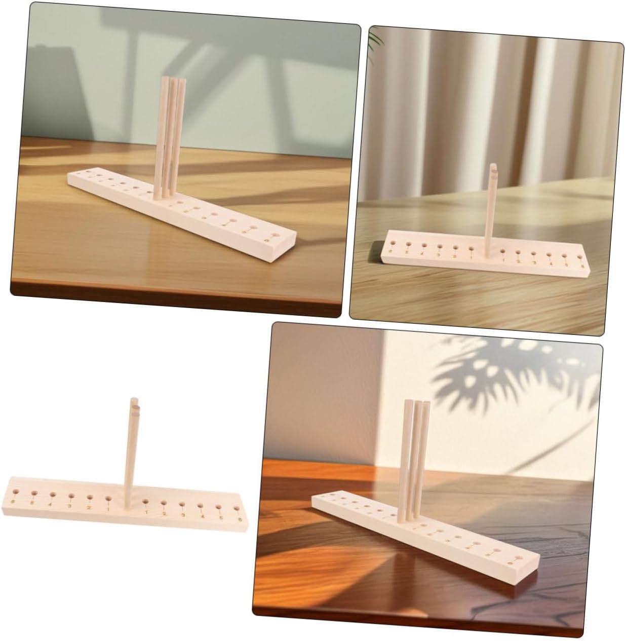 CORHAD DIY Bow Making Tool Perfect for Wreath Bows Craft Supplies Wooden Craft Tool