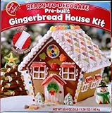 Ready to Decorate Prebuilt Gingerbread House Kit 59.4 Oz