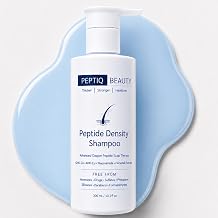 Copper Peptide Hair Density Shampoo with GHK-Cu, AHK-Cu & Niacinamide Sulfate-Free, 10.1 fl oz 300ml