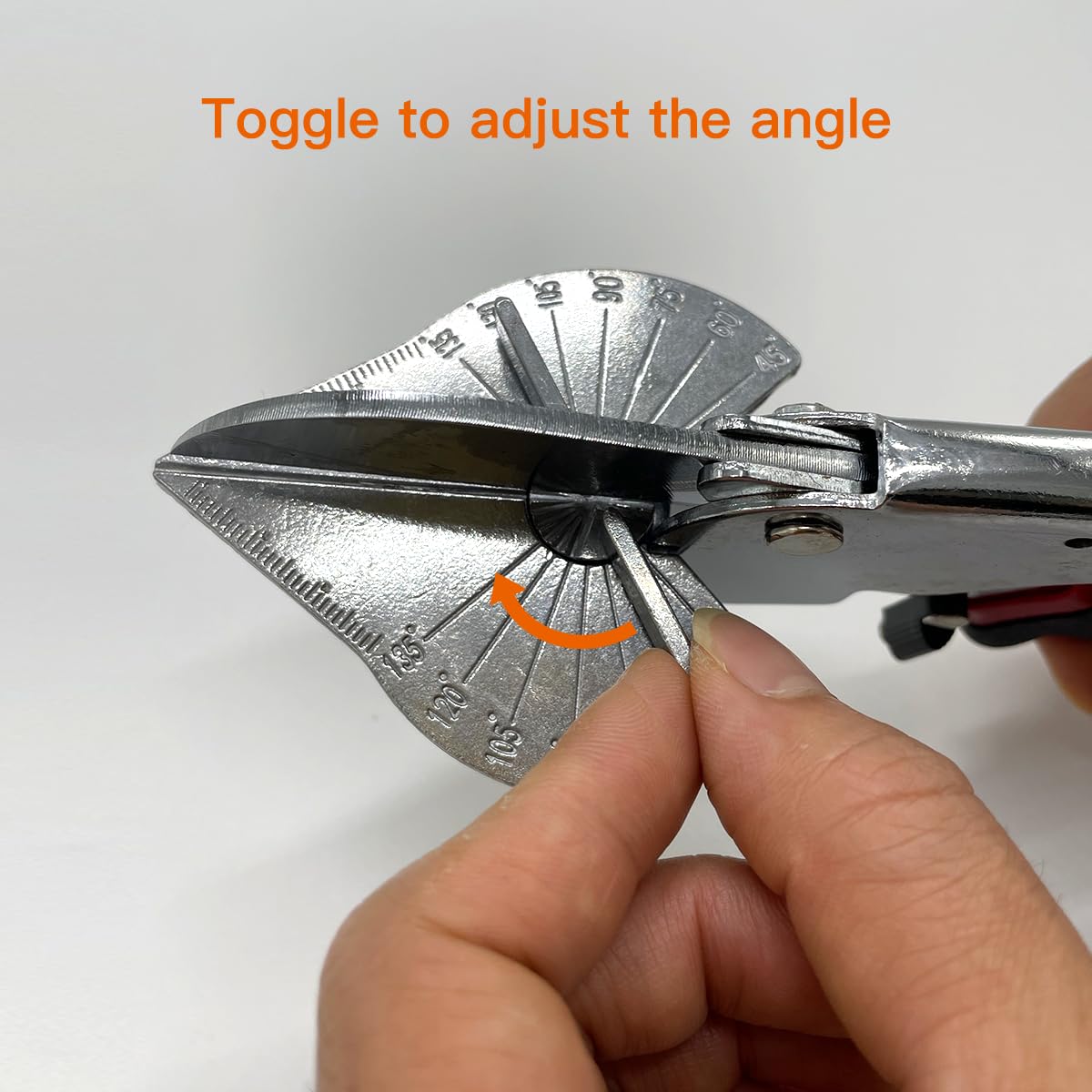 Forbici Per Tagli Obliqui 45-135° - Con 6 Lame Di Ricambio - Per Vinile, Legno, Plastica - Regolazione Angolo Precisione - Foto 11