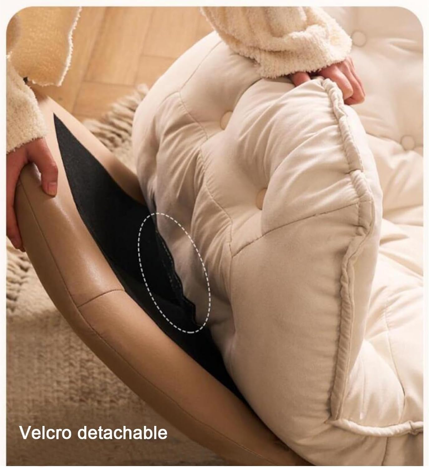 Sedia a Dondolo Poltrona Camera da Letto,Poltrona a Dondolo Sedia Dondolo da Interno/Esterno,Comfort Moderno Camera da Letto Sedia a Dondolo,Adatto for Camera da Letto, Soggiorno,4
