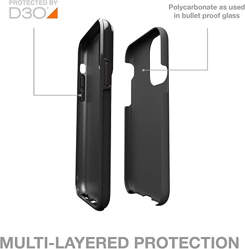 Miniatura 3 de Gear4 ZAGG Holborn - Funda diseñada para Samsung Galaxy S20+, protección avanzada contra impactos por D3O, color negro