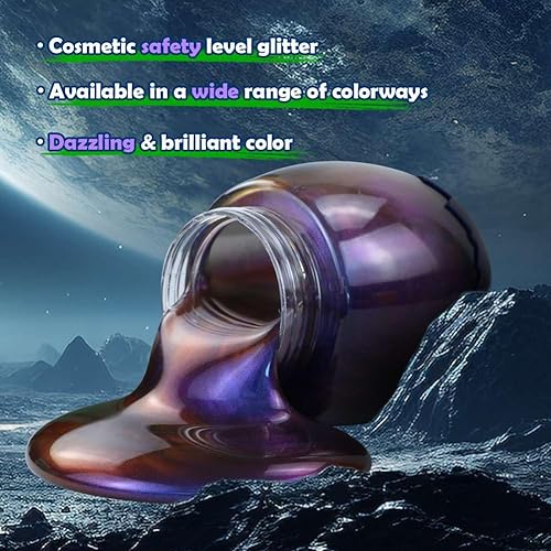 Miniatura 7 de WATERELF 3 piezas de limo de galaxia para niños, juguetes sensoriales de terapia artística para niños, niñas y adultos, alivio del estrés no