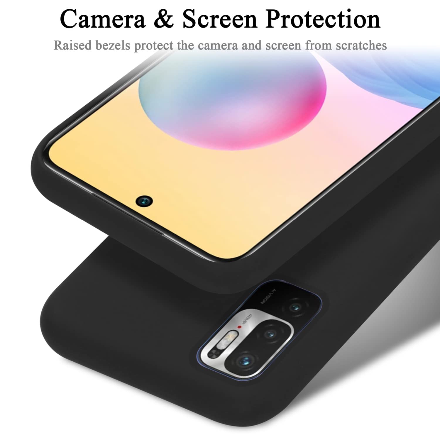 Cadorabo Cover For Xiaomi RedMi NOTE 10 5G / POCO M3 PRO 5G In TPU Fluid Lm162 Style Xiaomi Redmi Note 23580140