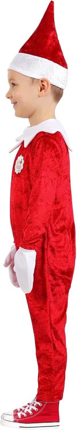 Boy's Deluxe Elf on the Shelf Toddler Costume | Toddler Christmas Costumes