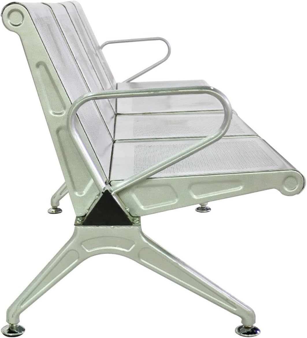 Office Chair Airport Reception Waiting Room Bench 4- Seat Salon Guest Chairs W/Painted Desk Chair Gaming Chair