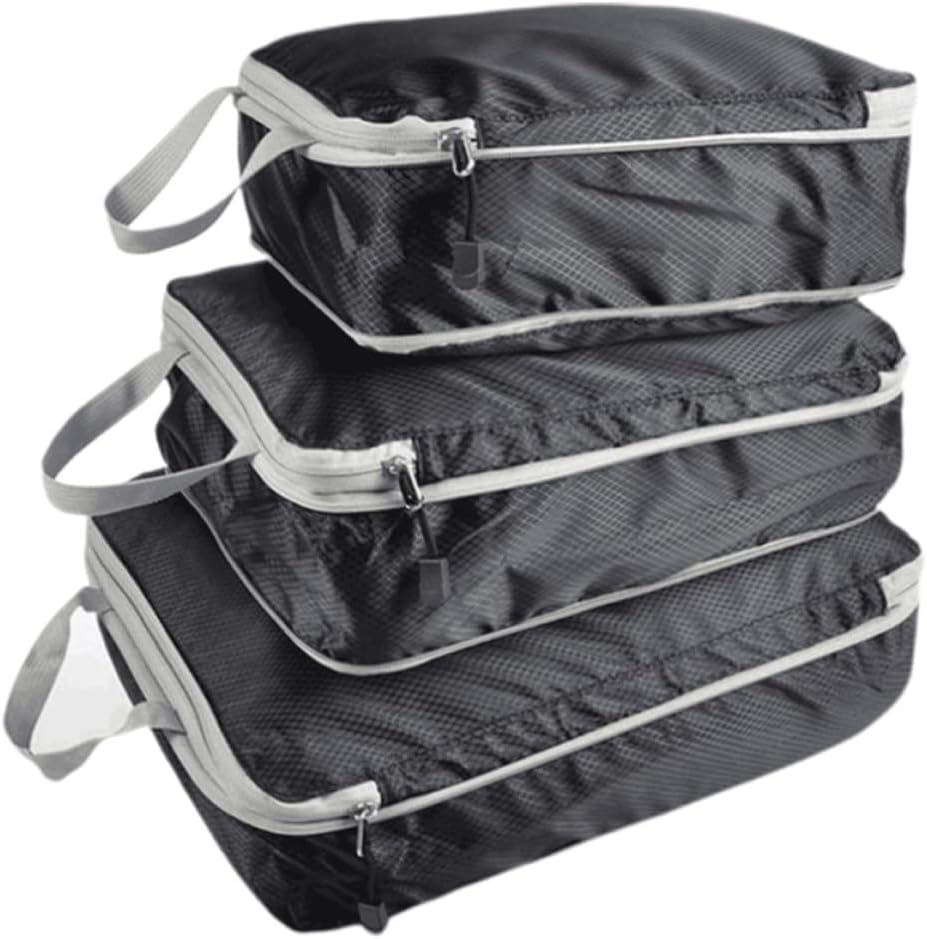 Waterproof Storage Bags Nylon Luggage Organizer Three Piece Set 3pcs