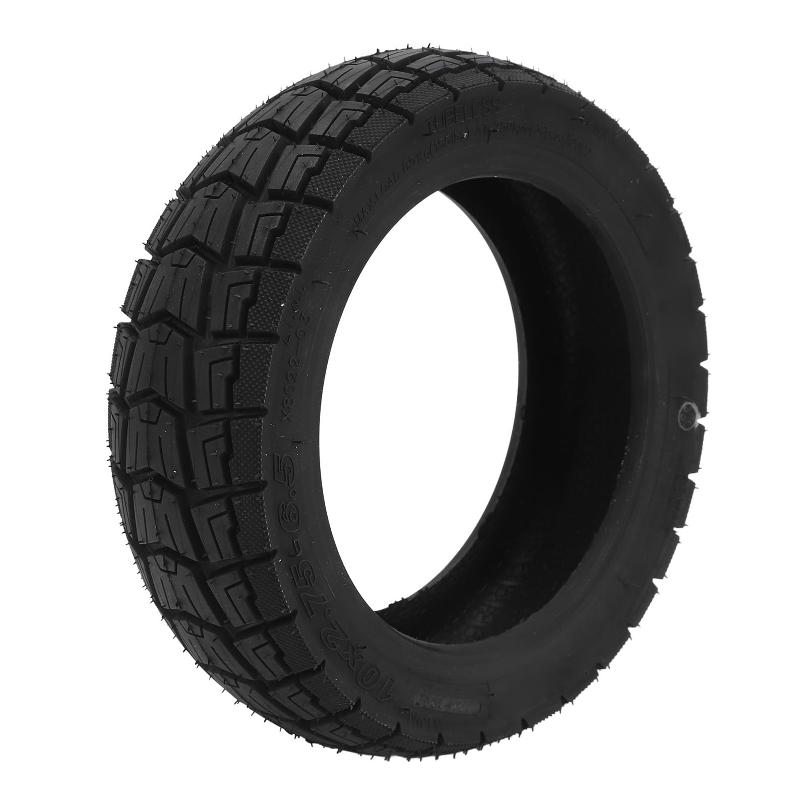 Tire de Scooter électrique, 10x2, 75-6, 5 Rubber sans Glissement de Scooter à Vide de