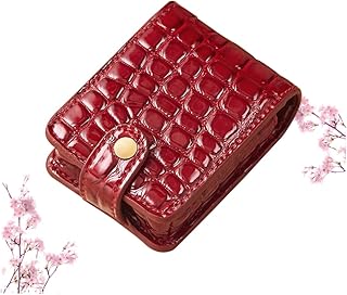 TENDYCOCO 1Pc Mini Bolsa Cosmética Mini Batom Pequena Bolsa Cosmética Com Espelho Estojo De Batom Bolsa Organizadora De Batom Bolsa De Armazenamento Caixa Protetora Bolsa De Batom Caixa De