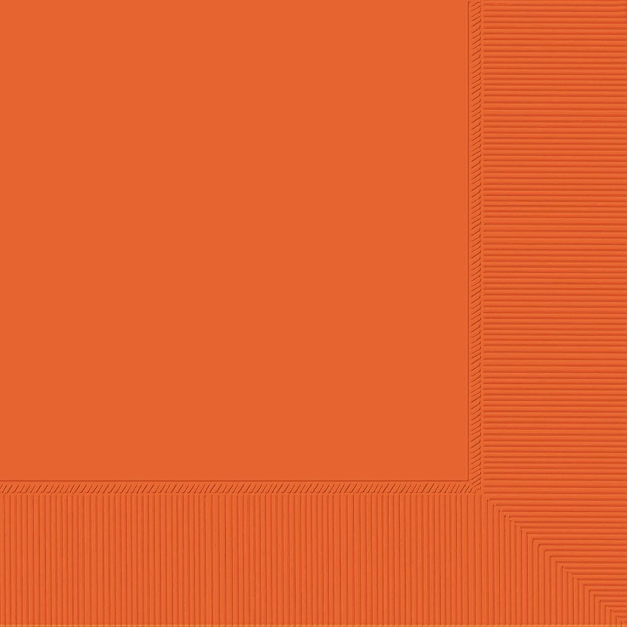 Big Party Pack Orange Peel Beverage Napkins - 5" x 5" Pack of 100 , Party Supply