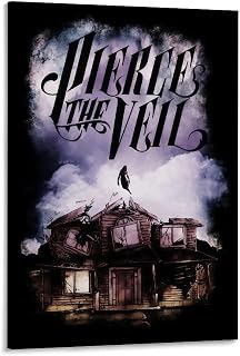 Pierce The Veil by Collide with The Sky (2) Canvas Poster Wall Art Decor Print Picture Paintings for Living Room Bedroom Decoration Frame-style 12x18inch(30x45cm)