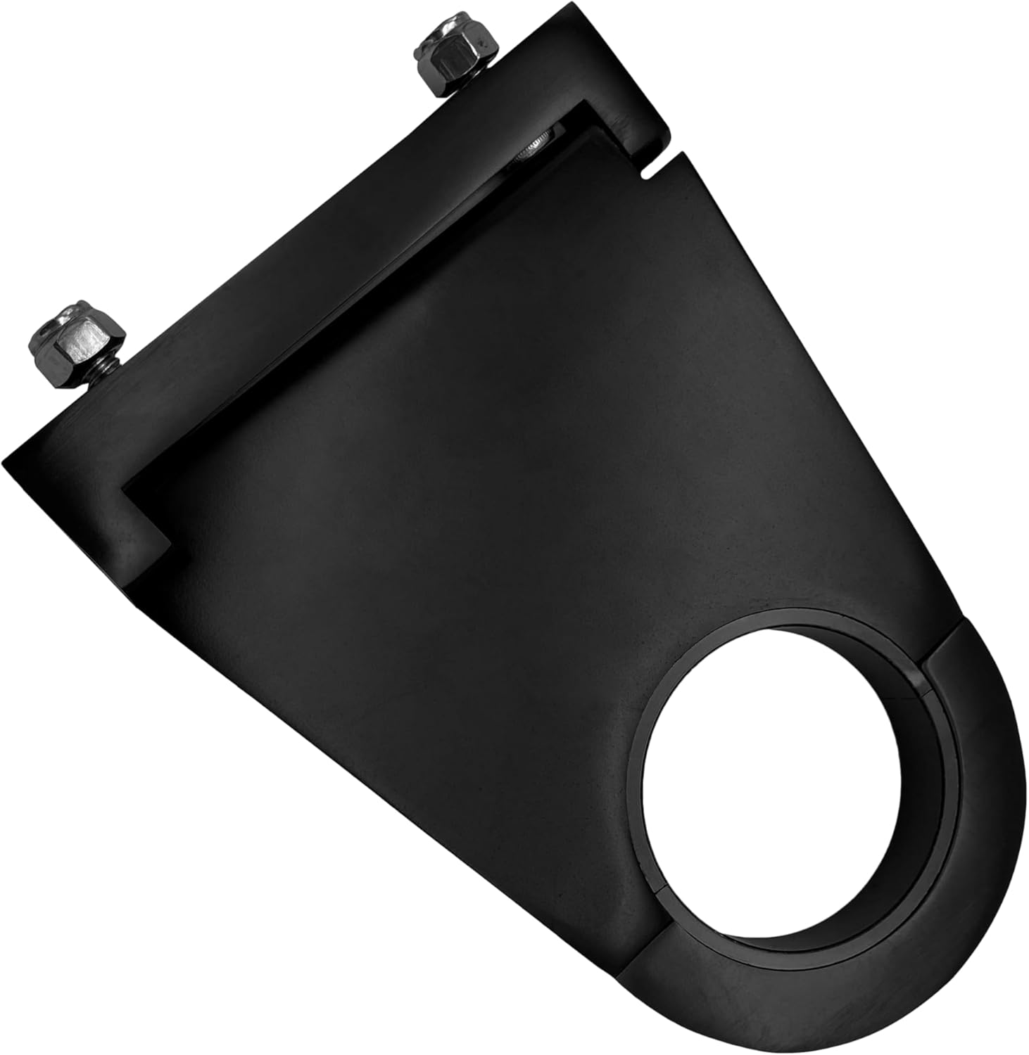 X-AVION Black Aluminum Steering Column 4-1/2'' Drop & Swivel Fits 2'' & 2-1/4'' Steering Columns