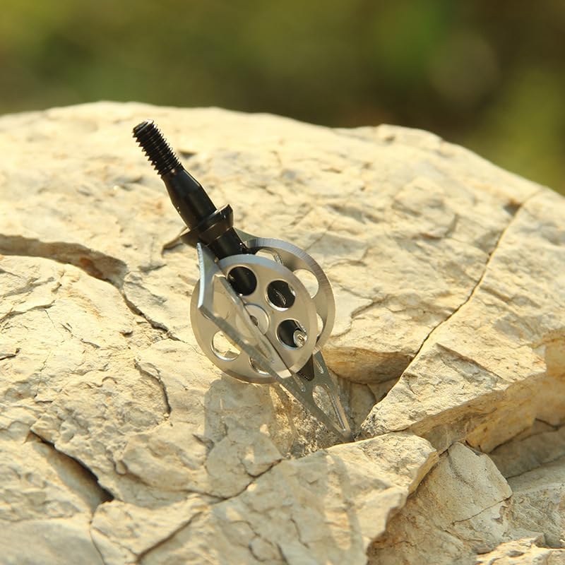 10pcs 100gr Threaded Practice Arrow Points for Carbon Shafts Outdoor Archery Replacement Broadheads