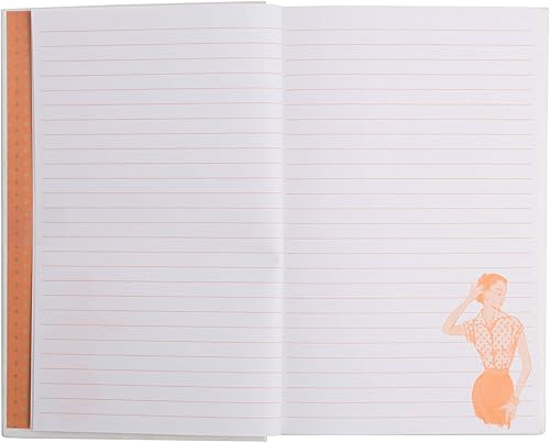 Miniatura 3 de Simplicity Vintage Dress - Cuaderno de tapa dura de los años 50 para mujer, 120 hojas, 5.5 x 8.5 pulgadas