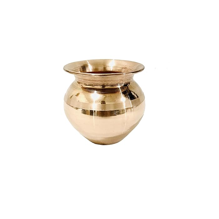 Buy Copper Pooja Kalash Lota Utensil Vessel Temple Pooja Kalash for