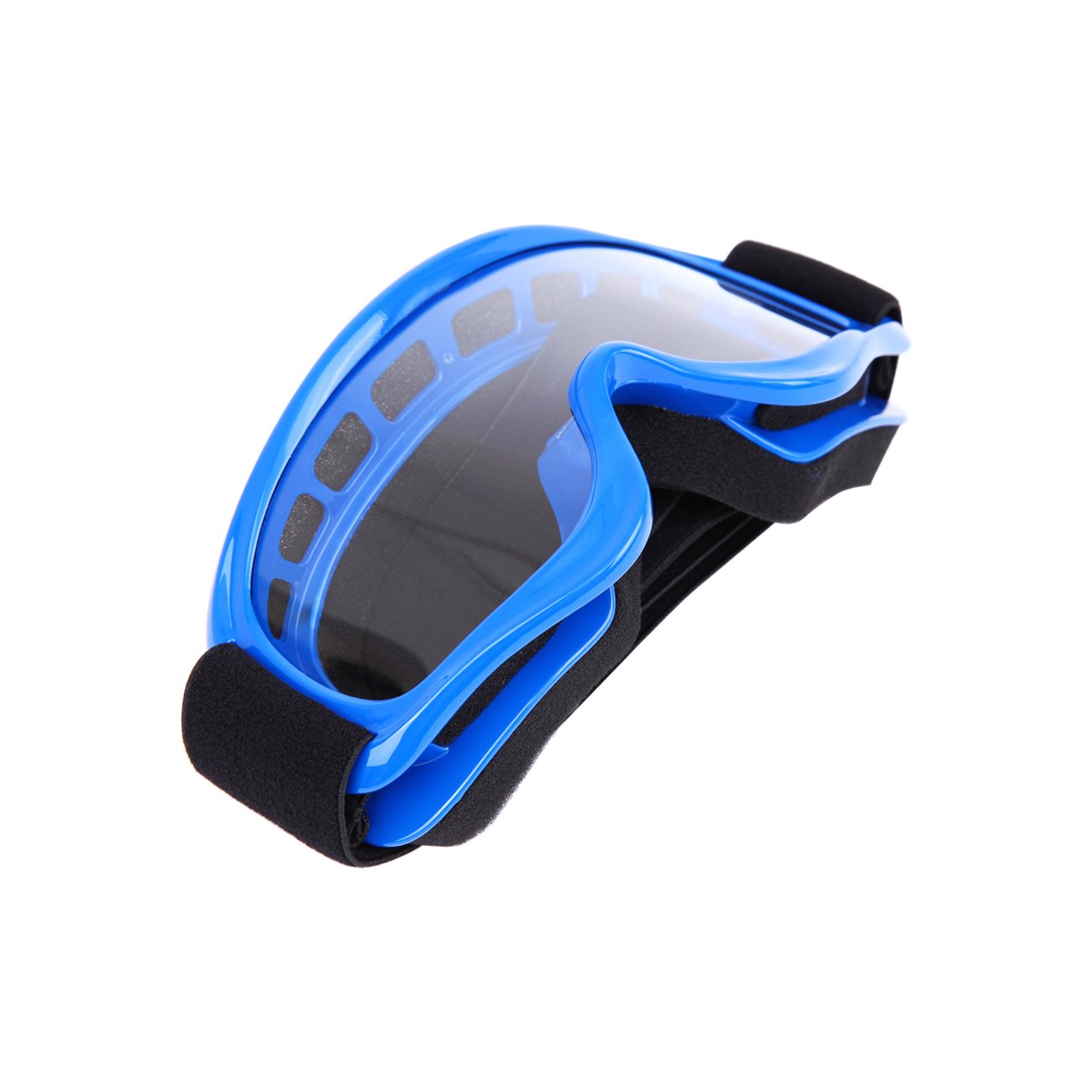 Samger DOT Youth Niños Fuera del Casco de Motocross Dirt Bike Casco con Guantes Gafas (Azul,L)