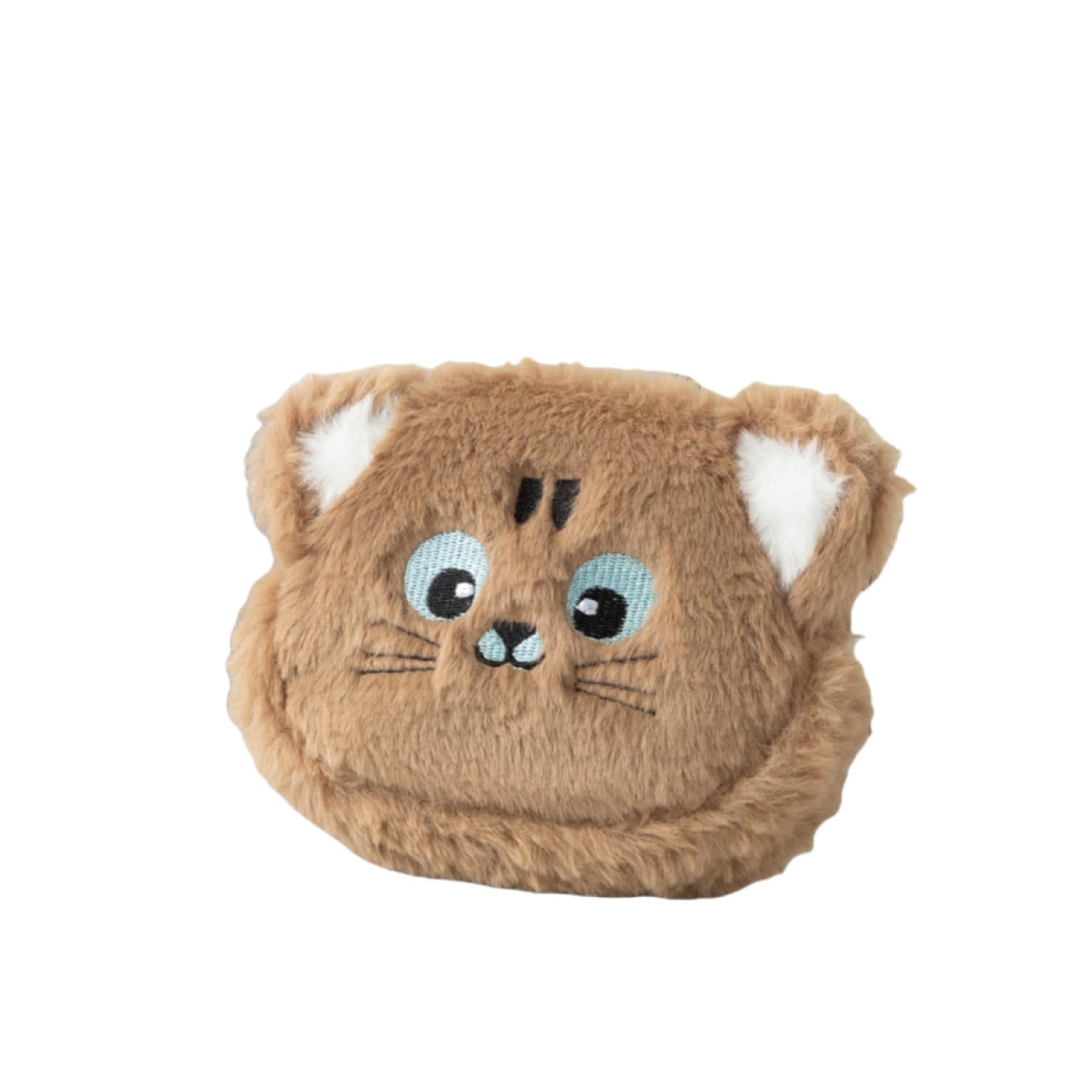 Cartoon Plush Cat Coin Purse Coin Organizer Change Holder Cute Coin Purse Coin Pouch Zipper for Men Women