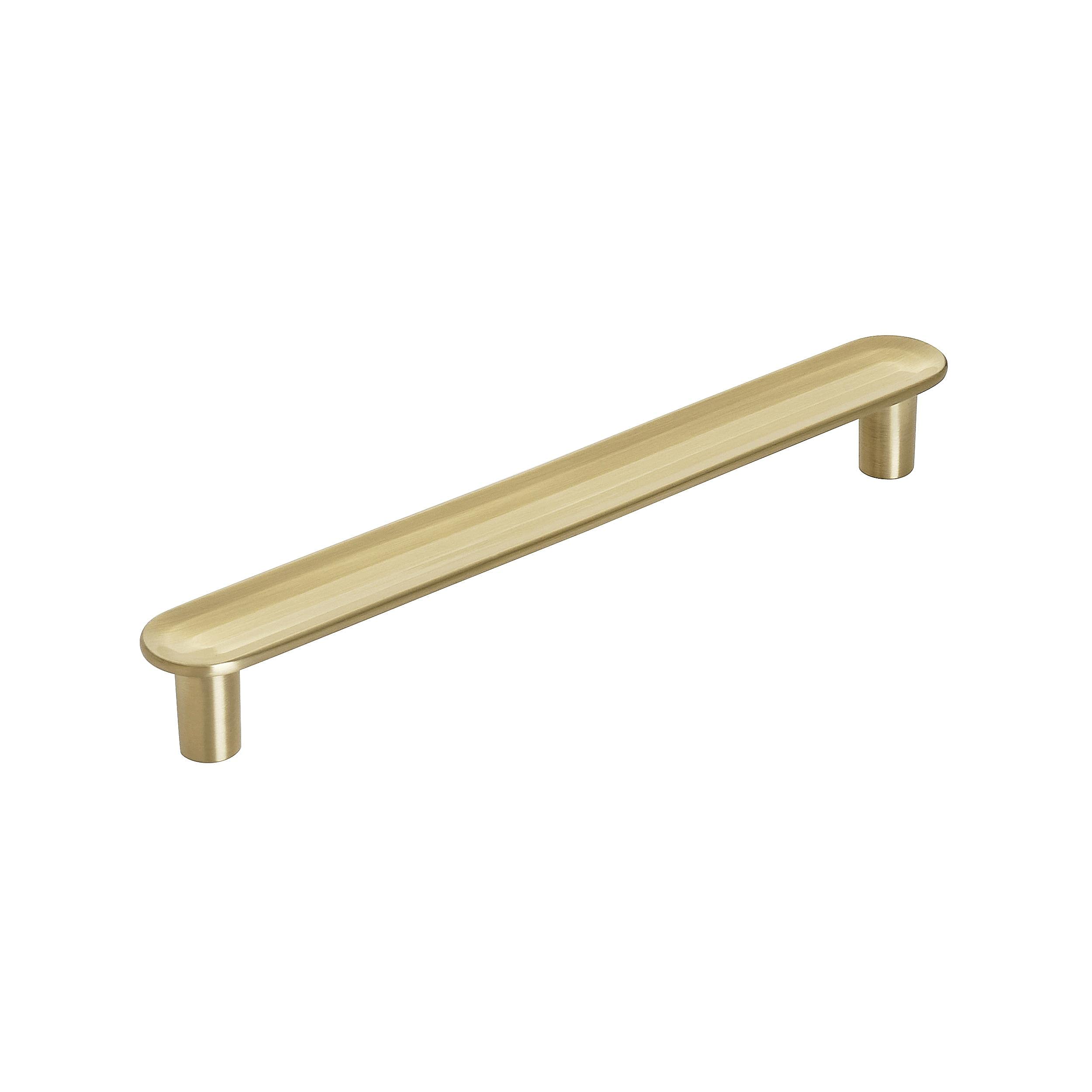 Amerock Concentric 5-1/16 in (128 mm) Center-to-Center Golden Champagne Cabinet Pull