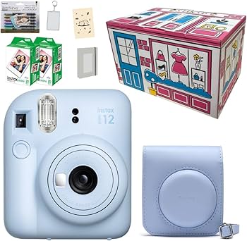 Amazon | インスタントカメラ チェキ instax mini 12 (トキメキギフト