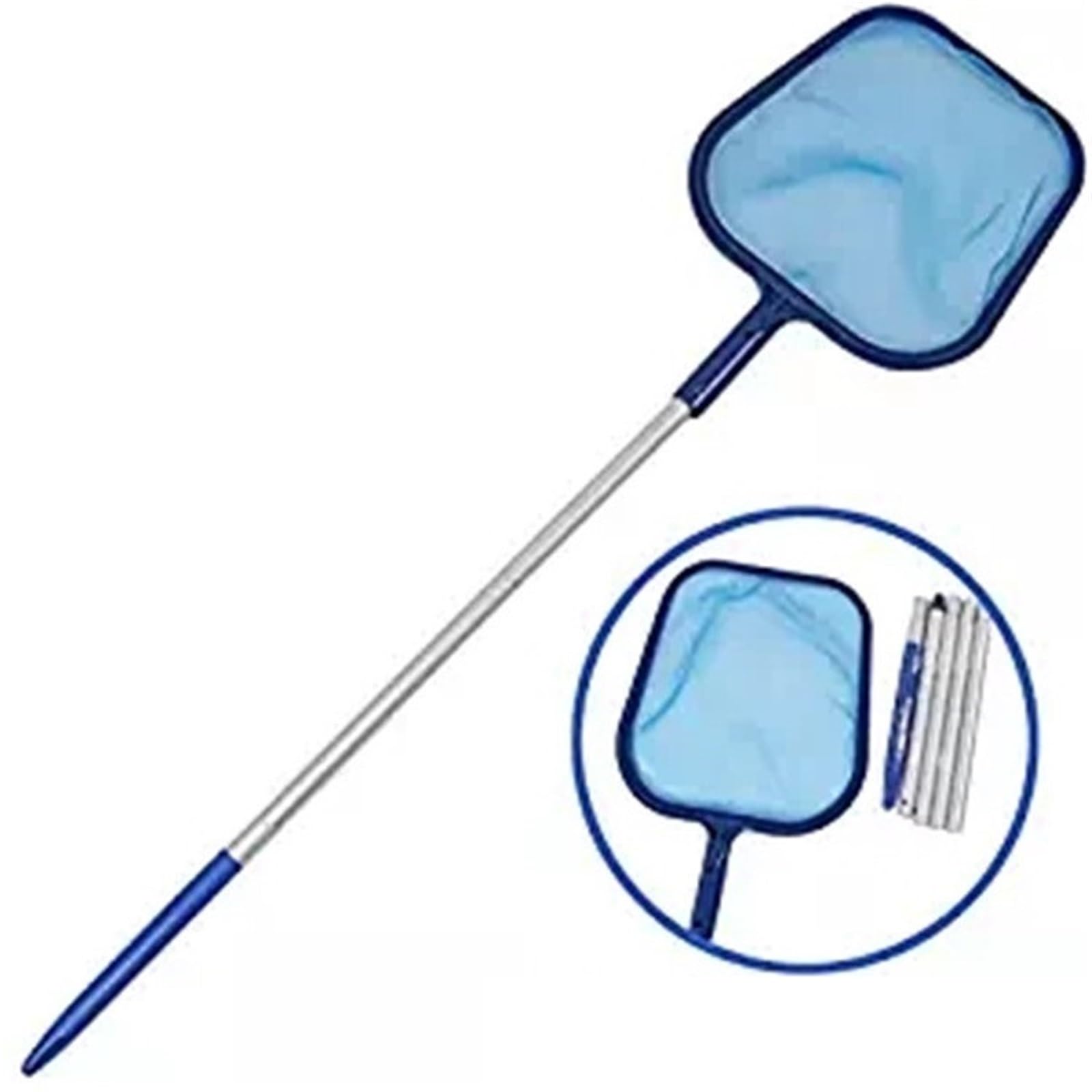 Questo retino per la Pulizia della Piscina, Skimmer, Telaio a Rete per Foglie, Accessori Professionali per laghetti da Giardino (COLOR02)