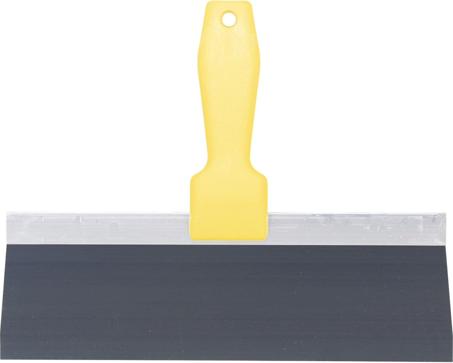WAL-BOARD TOOLS Yellow Plastic Handle Drywall Taping Knife, 14 Inch Blue Steel Blade, Made in The USA, 021-024