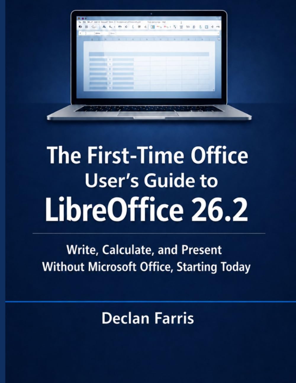 The First-Time Office User's Guide to LibreOffice 26.2: Write, Calculate, and Present Without Microsoft Office, Starting Today